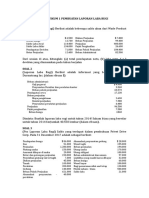 Praktikum 1 Pembuatan Laporan Laba Rugi