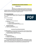 Conceptual Framework and Accounting Standards What Are Financial Markets?