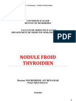 Nodule Froid Thyroidien (Conférence)