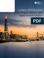 London 2018 Summit Major Project Delivery and Digital Transformation