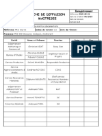 Fiche de Diffusion Maîtrisée