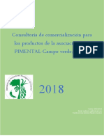 Primer Informe Comercializacion de Productos Ape Pimental 2018