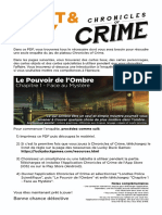 PNP Chronicles of Crime Le Pouvoir de L'ombre 1 Face Au Mystère