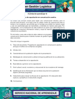 Evidencia 6 Programa de Capacitacion en Comunicacion Asertiva