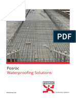 Fosroc: Waterproofing Solutions