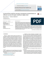 3 - A Network Flow Model For Inventory Management and Distribution of Vacines