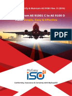 As 9100 C To As 9100 D Migration Upgradation and Transition With MyEasyISO - R00 - 03082017