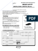 M65831AP/FP: Digital Echo (Digital Delay)