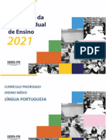 Currículo Priorizado em - Língua Portuguesa