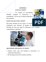 El Metodo Cientifico El Agua Fuente de Vida Actividades 6 Francisco Nuñez Pedroso