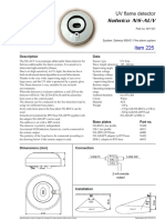 04 Item 225 (Salwico UV Flame Detector NS-AUV) Incl 221 and