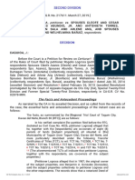 Petitioner vs. vs. Respondents: Second Division