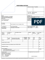 Perfoma Invoice 4-8