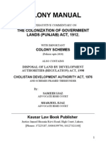 Colonization of Government Lands (Punjab) Act, 1912