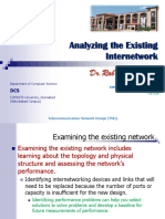 Lecture 6 Analyzing The Exisiting Internetwork by Rab Nawaz Jadoon