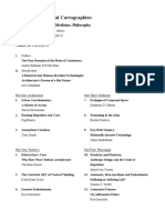 Critical and Clinical Cartographies:: Architecture, Robotics, Medicine, Philosophy