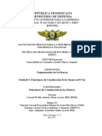 Cuestionario de Las Funciones de Conducción de La Guerra - Equipo 10