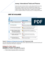 6.1 and 6.2 - Balance of Payments Accounts & Exchange Rates