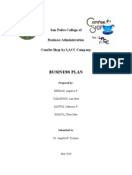 Comfee Shop Business Plan