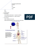 Specific Immunity. FINAL