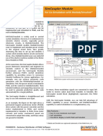 Simcoupler Module: For Co-Simulation With Matlab/Simulink