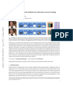 Where Do Deep Fakes Look? Synthetic Face Detection Via Gaze Tracking