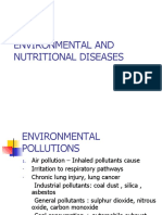 Environmental and Nutritional Diseases