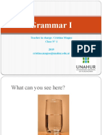 Grammar I First Class - 2019