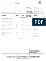 Patient Name Mr. Umesh Jain Uhid Lab No Sample Date Receiving Date 03/04/2021 11:40AM