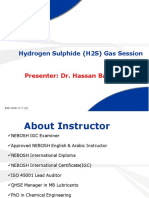 Hydrogen Sulphide Gas