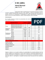 Ficha Tecnica INCOR CPN50 (ARI)