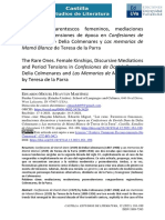 Las Raras. Parentescos Femeninos, Mediaciones Discursivas y Tensiones de Época en Confesiones de Dorish Dam de Delia Colmenares