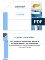 BIOQUÍMICA Lacteos