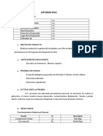 Informe Wisc V