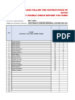 Annual Physical Examination Form