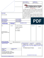 Combined Transport Bill of Lading: Lady of Luck V.143N