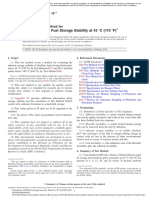 Middle Distillate Fuel Storage Stability at 43 °C (110 °F) : Standard Test Method For