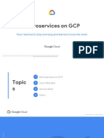 Microservices On GCP: How I Learned To Stop Worrying and Learned To Love The Mesh