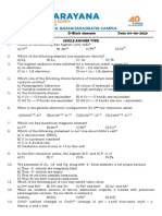 D Block Elements 04-06-2020