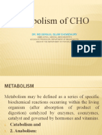 Metabolism of Cho