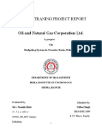 Summer Traning Project Report: Oil and Natural Gas Corporation LTD