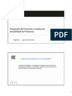 OAU4 - Semana13 - Evaluación de Proyectos y Análisis de Sensibilidad de Proyectos