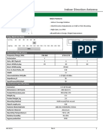 Indoor Direction Antenna: DIW-VX90-EW8 Data Sheet