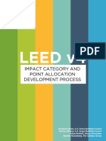 LEED v4 Impact Category and Point Allocation Process Overviewpdf