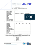 EEC Form 1 CEM