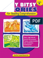 Class2 - Itsy Bitsy Stories For Reading Comprehension Grade K Standard Ebook - K