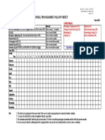 Ism Drill Follow Sheet