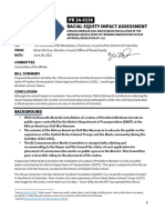 Racial Equity Impact Assessment: Background