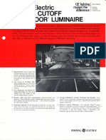 GE Lighting Systems M-400A Cutoff Powr-Door Series Roadway Cobrahead Spec Sheet 5-75