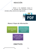 Inducción, Capacitación y Evaluación